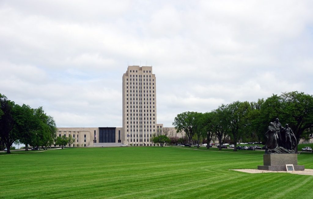 North Dakota Capitol in Bismarck