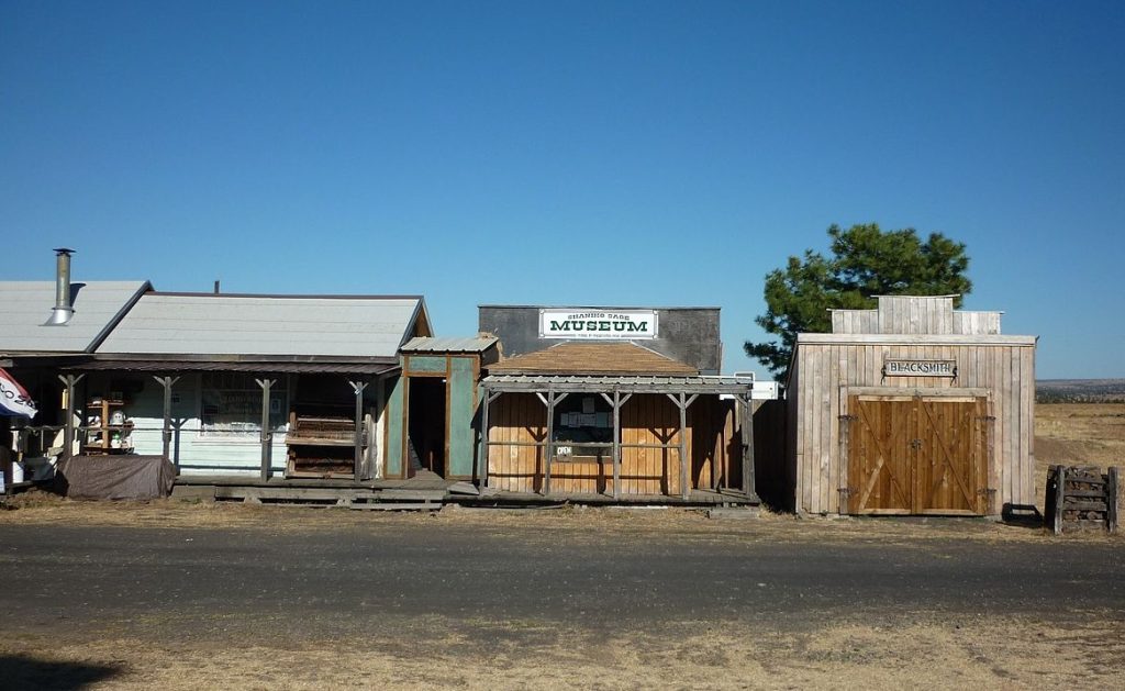Shaniko ghost town, Oregon
